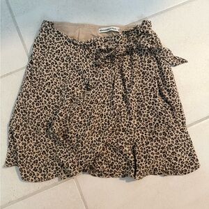 Leopard Print Skirt